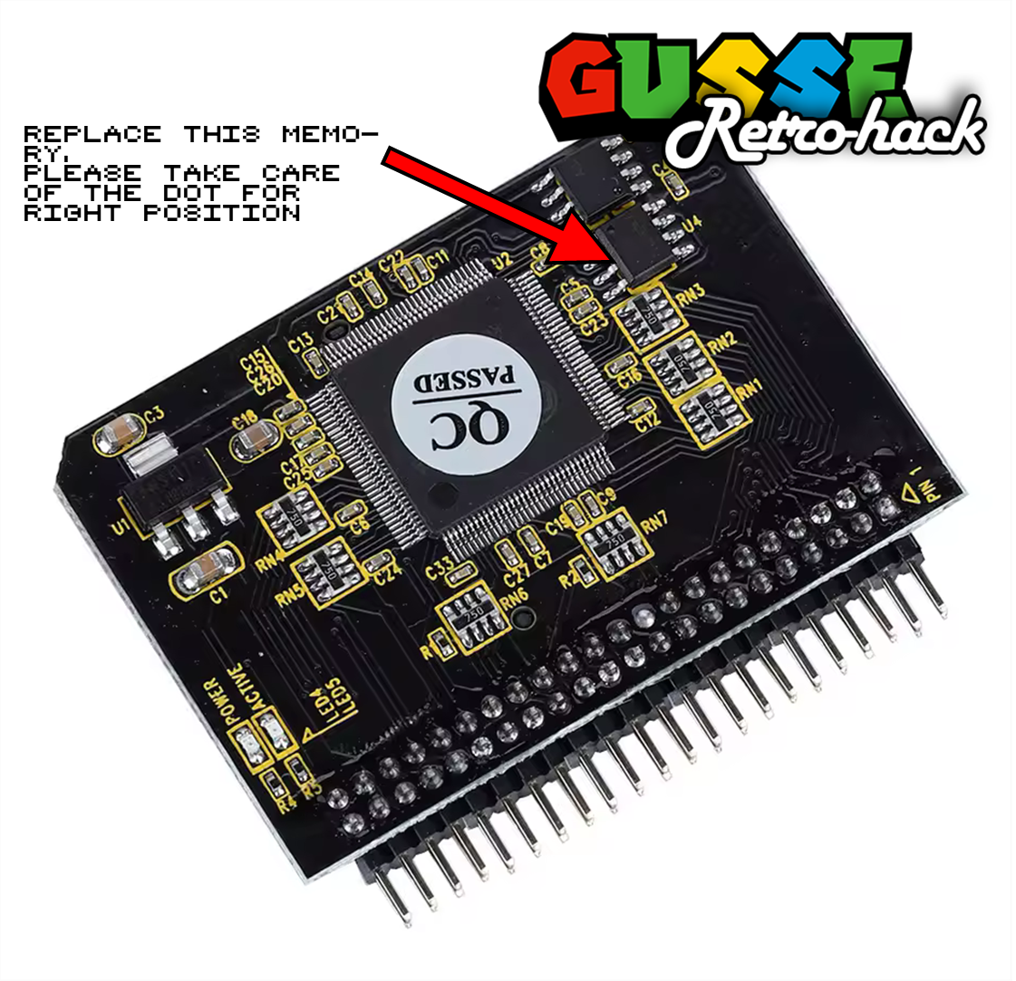128GB+ SD Card Limit Unlock - Custom Firmware IDE2SD Memory - Image 2